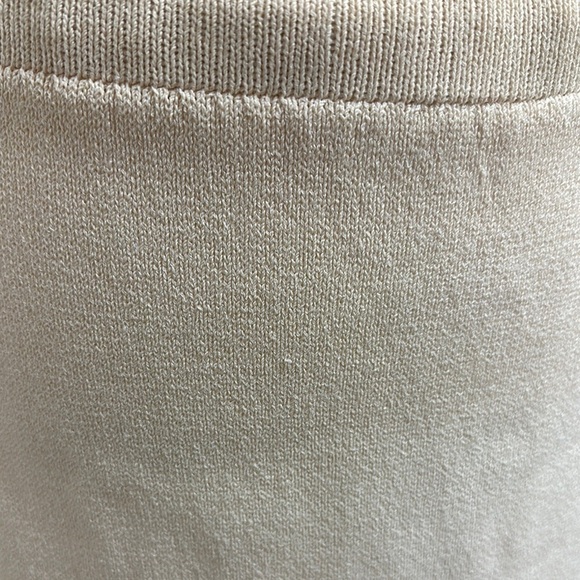 St. John Cream Pencil Midi Skirt for Work - Picture 3 of 6